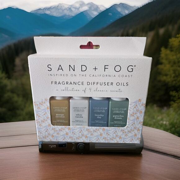 Sand And Fog Fragrance Diffuser Oils Set Classic Scents Fragrance Oils - Picture 1 of 6